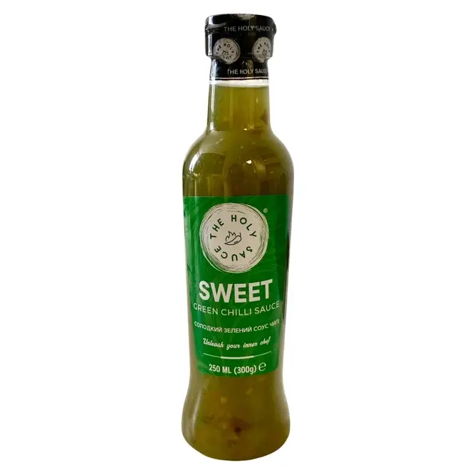 Солодко-гострий зелений соус The Holy Sauce Sweet Green Chilli Sauce 250 мл Іспанія