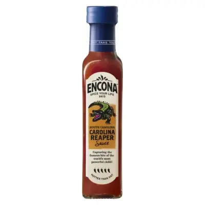 Гострий соус чилі Кароліна Encona Carolina Reaper Sauce 142мл Великобританія
