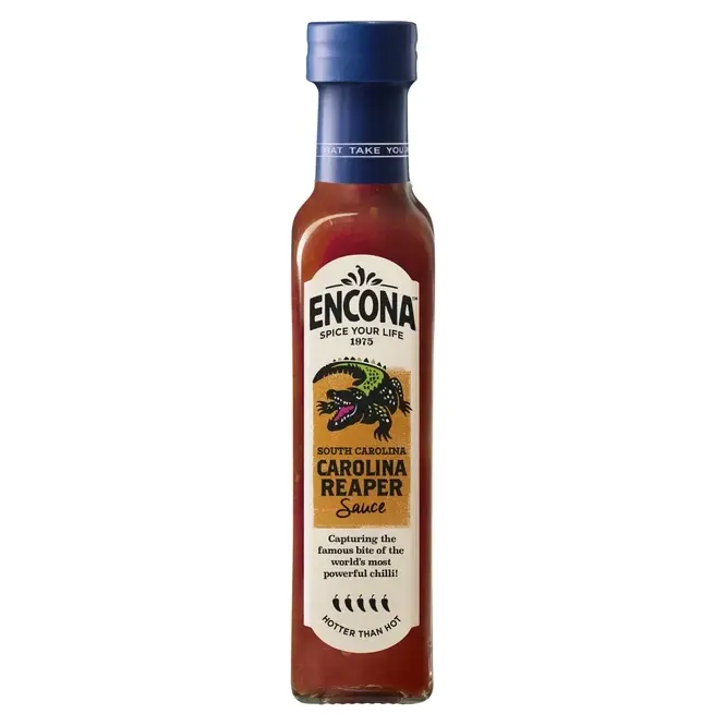 Гострий соус чилі Кароліна Encona Carolina Reaper Sauce 142мл Великобританія