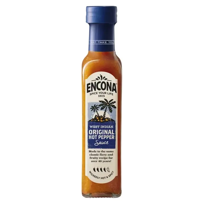 Соус класичний гострий Encona Original Hot Pepper Sauce 142мл Великобританія