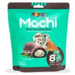 Моті (японське тістечко) з м’ятним кремом та шоколадом Royal Family Mochi Mint Chocolate Chip (8х15г) 120г Тайвань