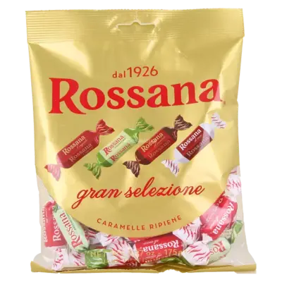Цукерки карамель Асорті Rossana Gran Selezione 175г Італія