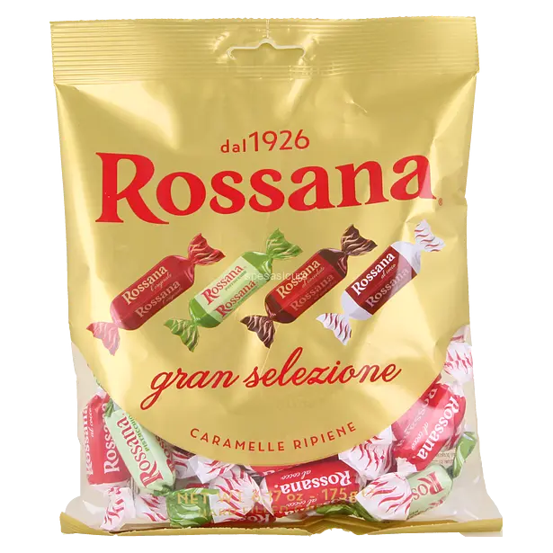 Цукерки карамель Асорті Rossana Gran Selezione 175г Італія