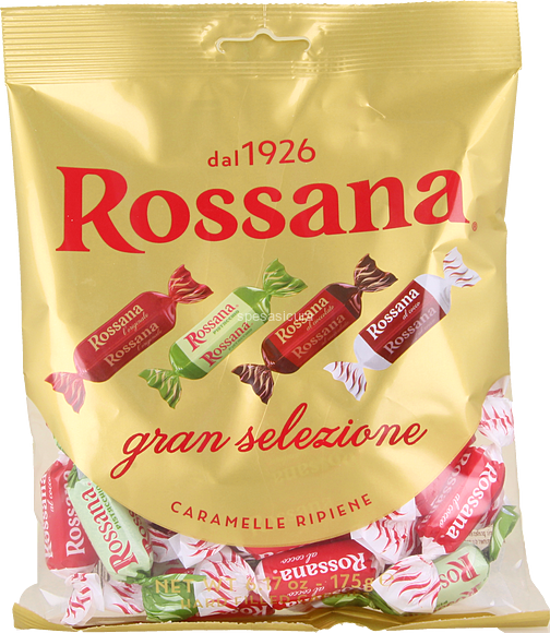 Цукерки карамель Асорті Rossana Gran Selezione 175г Італія