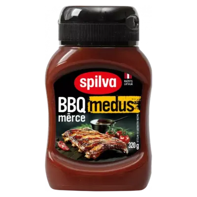 Соус Медовий для барбекю Spilva BBQ merce medus 320г Латвія