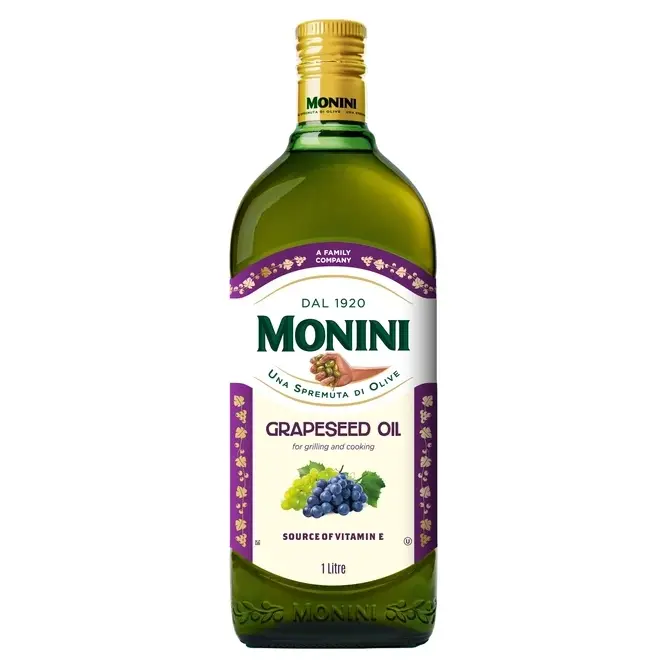 Олія рафінована з виноградних кісточок Monini Grapeseed Oil 1л Італія