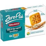 Пісочне печиво з вівсяними пластівцями БЕЗ ЦУКРУ Balocco Zero Piu Fiocchi d'Avena (6*38,3г) 230г Італія