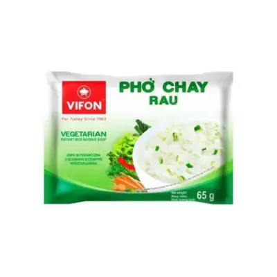 Суп з рисовою локшиною та овочами швидкого приготування VIFON Pho Chay Rau Vegetarian 65г В'єтнам