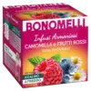 Натуральний чай з ромашки та червоних ягід Bonomelli Camomilla e Frutti Rossi (12×2г) 24г Італія