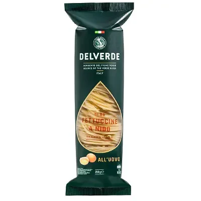 Макарони-гнізда яєчні Delverde Fettuccine a Nidoo №89 250г Італія