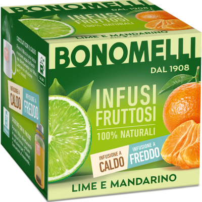 Натуральний чай яблуко з чорницею Bonomelli Mela e Mirtillo (12x2г) 24г Італія