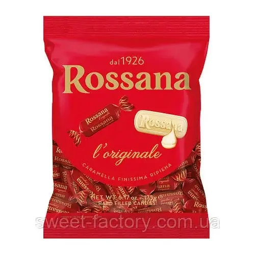 Цукерки карамель Ориганал Rossana L’originale 175г Італія