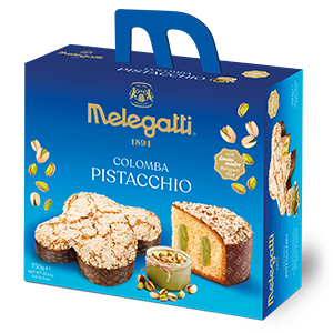 Пасхальний кекс із фісташковим кремом Melegatti Colomba Pistacchio 750г Італія