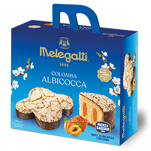 Пасхальний кекс із абрикосовим джемом Melegatti Colomba Albicocca 750г Італія