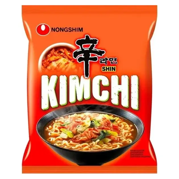 Локшина швидкого приготування Nongshim Kimchi 120г Південна Корея