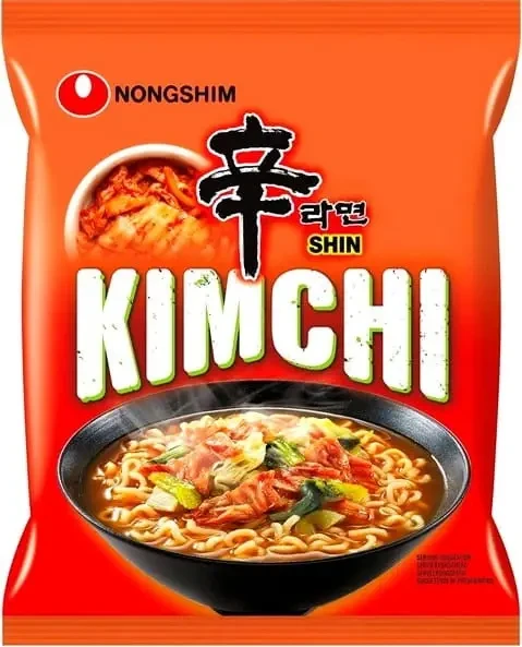 Локшина швидкого приготування Nongshim Kimchi 120г Південна Корея