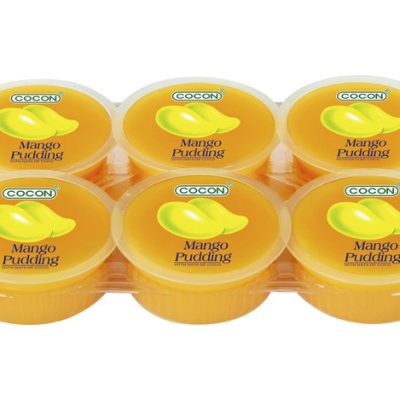 Кокосовий десерт (кокосове желе) зі смаком манго Cocon Mango Pudding (6х80г) 480г Малайзія