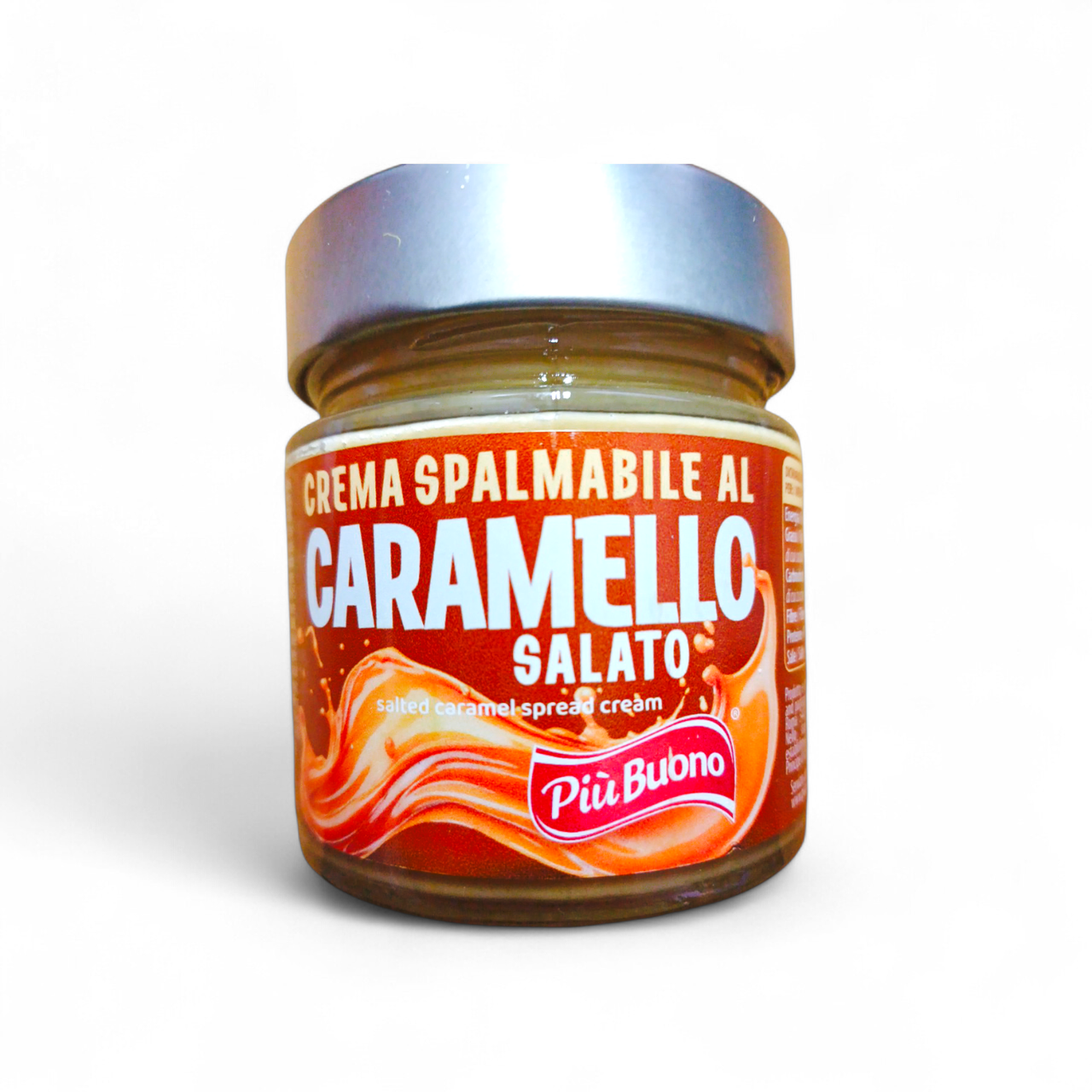 Карамельна паста з морською сіллю Piu Buono Crema Spalmabile al Caramello Salato 200г Італія