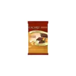Шоколад Cachet (Кашет) чорний 53% какао з мигдалем (лесний горіх) Бельгія 300g