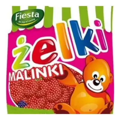 Желейні цукерки Zelki Fiesta малинки Польща 80г