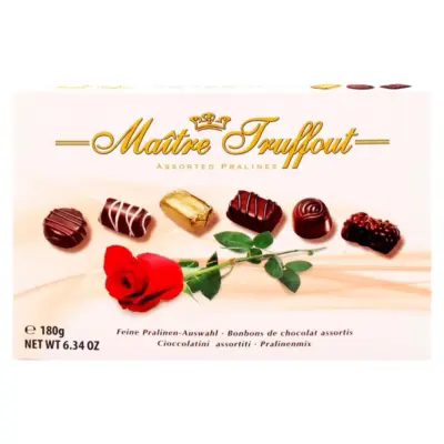 Цукерки шоколадні Асорті Праліне Maitre Truffout Австрія 180 г