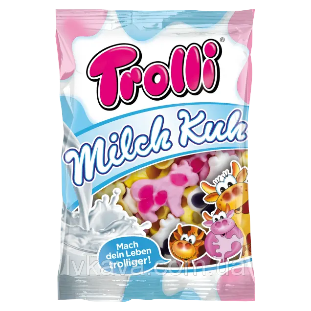 Желейні цукерки Trolli Корівки Німеччина 200г