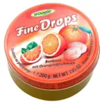 Льодяники (цукерки) Woogie Fine Drops (дрібні краплі) апельсиновий вкусАвстрия 200г