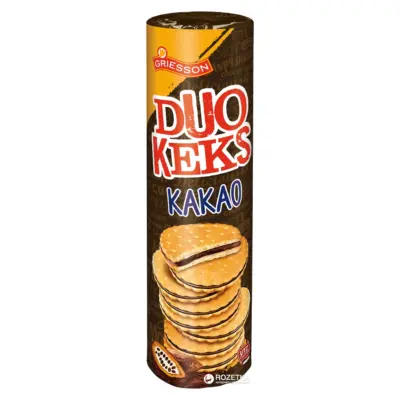 Печиво сендвіч Duo Keks Какао Griesson Німеччина 500 г