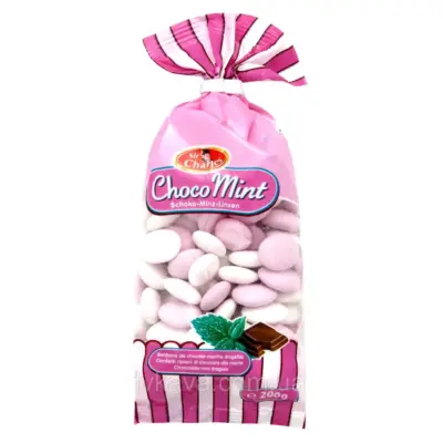 Драже шоколадно-м'ятна Choco Mint Sir Charles Австрія 200 гр