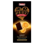 Чорний шоколад без цукру та глютену Torras ZERO NEGRA TARONJA з апельсином Іспанія 125 г