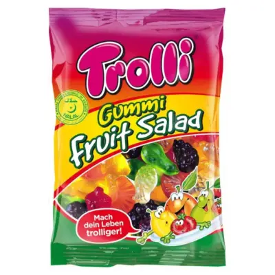 Желейні цукерки Trolli Fruit Salad фруктовий салат Німеччина 200г