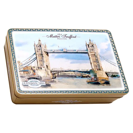 Шоколадні цукерки Праліне London city – 1984 Maitre Truffout Австрія 220 г