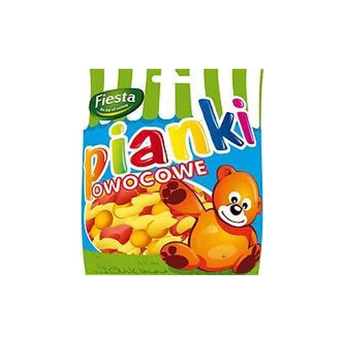 Желейні цукерки Pianki owocowe (фруктове асорті) Fiesta Польща 80г
