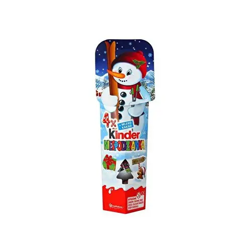 Шоколадний сюрприз Kinder Surprise 4х20г Італія