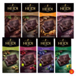 Шоколад чорний із цілою черешнею Heidi Black Cherries Dark 100 г Румунія