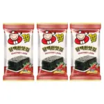 Хрумкі морські водорості Tao Kae Noi Seasoned Laver Spicy Flavor (3х4г) 12г Таїланд