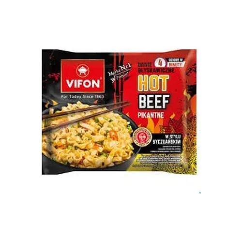 Локшина швидкого приготування з яловичиною та прянощами VIFON Hot Beef Pikantne 90г В’єтнам