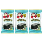 Хрумкі морські водорості Tao Kae Noi Seasoned Laver Original (3х4г) 12г Таїланд
