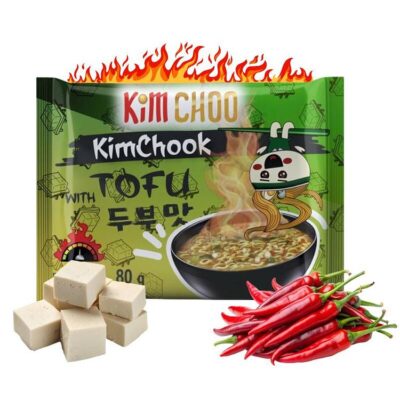 Локшина швидкого приготування з сиром Тофу Kim Choo Kim Chook With Tofu Hot 80г В'єтнам