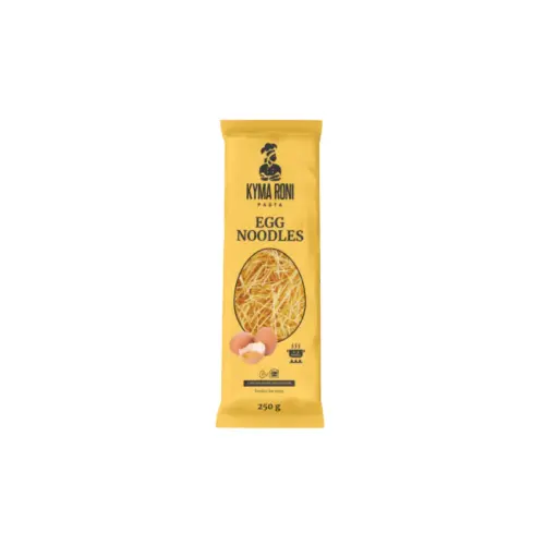 Макаронні вироби Яєчна вермішель Kyma Roni Egg Noodles 250г Польща