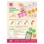 Набір для Бабл-Ті зі смаком манго та персика O’s Bubble Diy Kit Bubble Tea 240г Тайвань