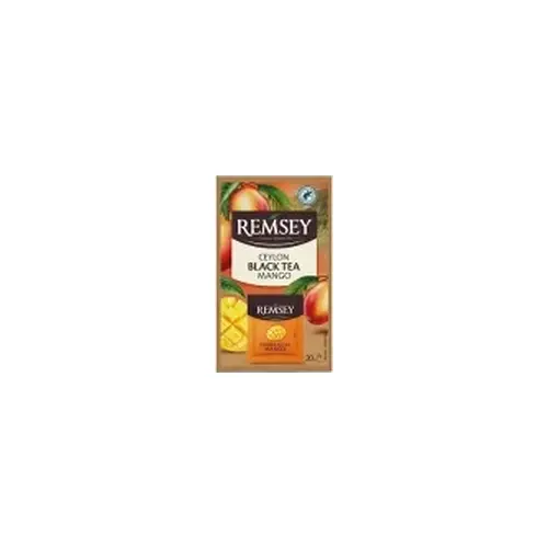 Чай чорний цейлонський зі смаком манго Ramsey Ceylon Black Tea Mango (20штх2г) 40г Польща