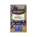Чай чорний цейлонський зі смаком асаї ягід Ramsey Ceylon Black Tea Acai Berry (20штх1.75г) 35г Польща