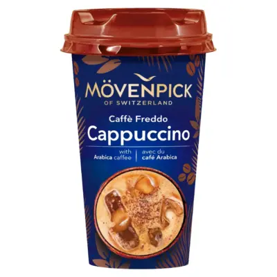 Холодна кава з молоком Mövenpick Caffe Freddo Cappuccino 200г/189мл Німеччина