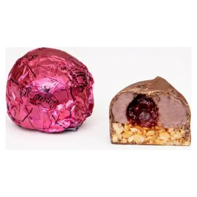Цукерки у чорному шоколаді Вишня Флорентійський десерт Mpekos «The King of Sweets»