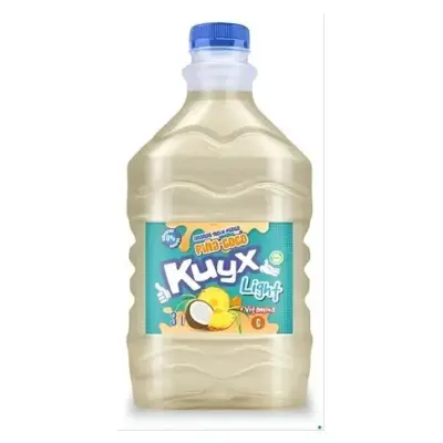 Напій кокосово-ананасовий вітамінізований БЕЗ ЦУКРУ Kuyx Light Pina-Coco 3л Іспанія