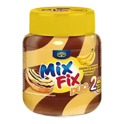 Крем-паста шоколадно-бананова Kruger Mix Fix Duo cocoa&banana 350г Польща