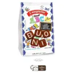 Печиво шоколадне з пластівцями та фундуком Campiello i Biscotti ABC 300г Італія
