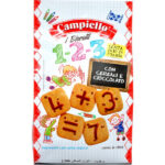 Печиво з пластівцями та шоколадом Campiello i Biscotti 1-2-3-300г Італія