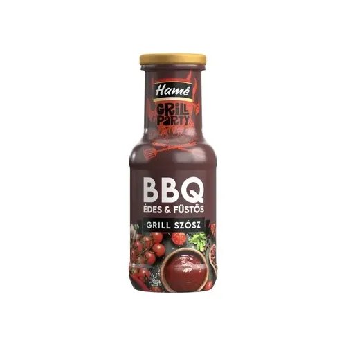 Соус для стейків солодкий з ароматом диму Hame BBQ Edes&Fustos 230мл Чехія